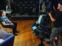 Multi-camera corporate streaming