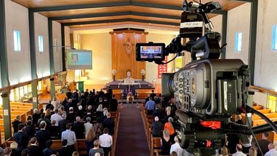 funeral filming in auckland live streaming